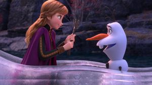 Frozen II's poster
