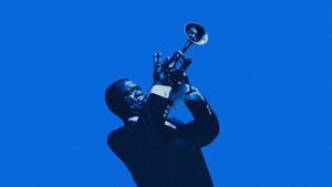 Louis Armstrong's Black & Blues's poster