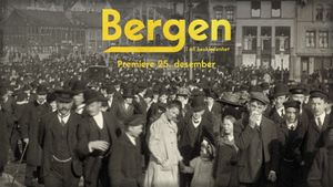 Bergen - i all beskjedenhet's poster