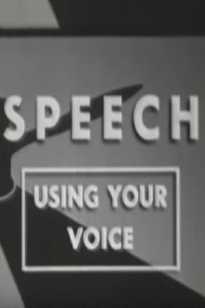 Speech: Using Your Voice's poster