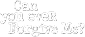 Can You Ever Forgive Me?'s poster