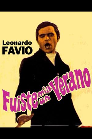 Fuiste mía un verano's poster