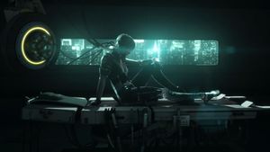 Ghost in the Shell's poster