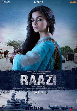 Raazi's poster