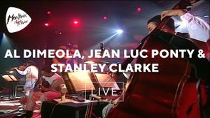 Al Di Meola Jean-Luc Ponty Stanley Clarke Live at Montreux's poster