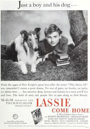 Lassie Come Home's poster