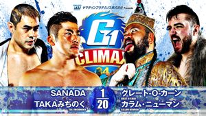 NJPW G1 Climax 34: Day 12's poster