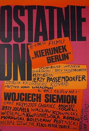 Ostatnie dni's poster