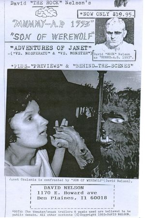 The Adventures of Janet: Janet vs Werewolf's poster