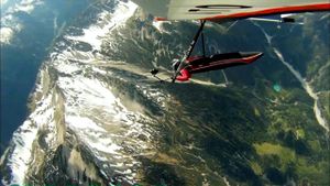 The Alps from above's poster