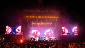 Jean-Michel Jarre : Francofolies de La Rochelle's poster