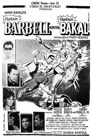 Captain Barbell kontra Captain Bakal's poster