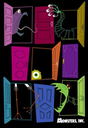 Monsters, Inc.'s poster