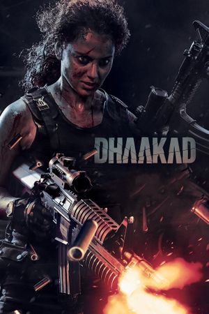 Dhaakad's poster