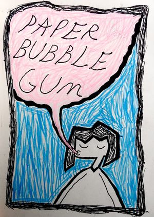 Paper Bubble Gum's poster