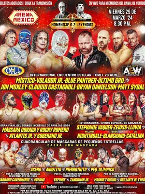 CMLL Homenaje a Dos Leyendas 2024 's poster image