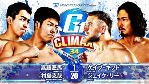 NJPW G1 Climax 34: Day 8's poster
