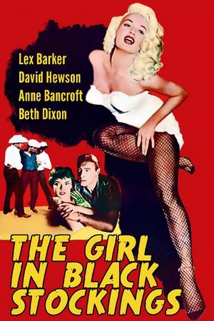 The Girl in Black Stockings's poster