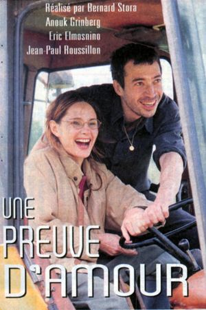 Une preuve d'amour's poster