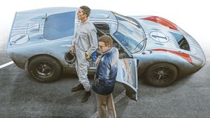 Ford v Ferrari's poster
