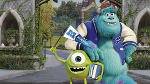 Monsters University's poster