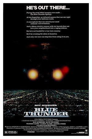 Blue Thunder's poster