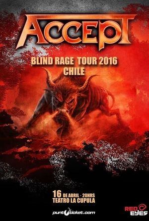 Accept : Live in Chile's poster