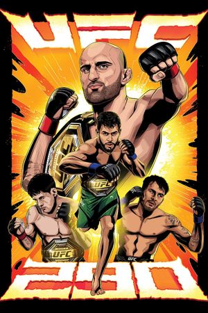 UFC 290: Volkanovski vs. Rodriguez's poster