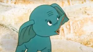 The Blue Baby Elephant's poster