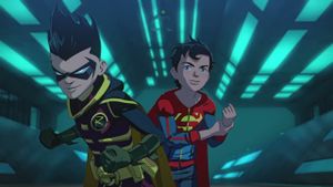 Batman and Superman: Battle of the Super Sons's poster