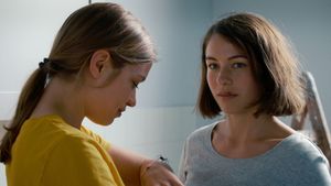 The Girl and the Spider's poster