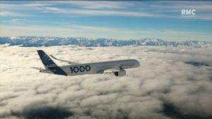 Making of: Airbus A350's poster