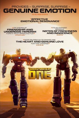 Transformers One's poster