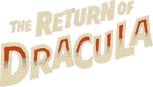 The Return of Dracula's poster