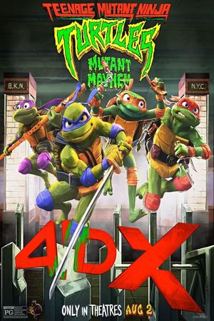 Teenage Mutant Ninja Turtles: Mutant Mayhem's poster