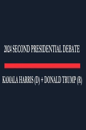 2024 Second Presidential Debate's poster