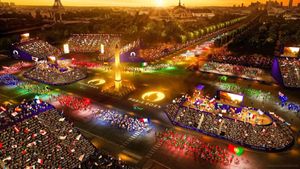 Paris 2024 Paralympic Opening Ceremony's poster