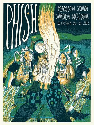 Phish 2018-12-31 Madison Square Garden, New York, NY's poster