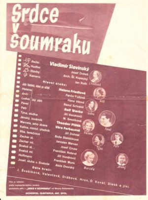Srdce v soumraku's poster