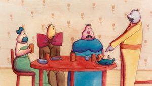 Lady Fishbourne's Complete Guide to Better Table Manners's poster