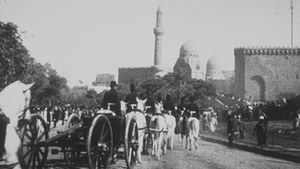 Cairo, Artillery Parade's poster