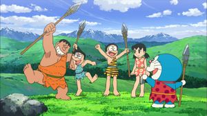 Doraemon the Movie: Nobita and the Birth of Japan's poster