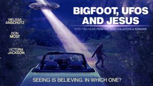 Bigfoot, UFOs and Jesus's poster