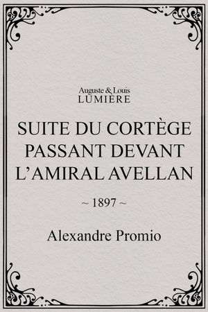 Suite du cortège passant devant l’amiral Avellan's poster