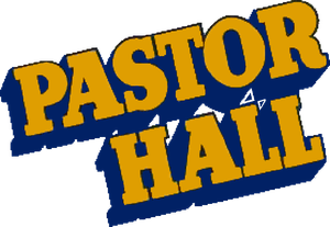 Pastor Hall's poster