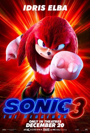 Sonic the Hedgehog 3's poster