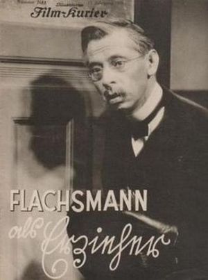 Flachsmann als Erzieher's poster