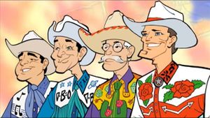The Cartoon Cowboys: Spirit of the Alamo's poster