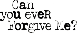 Can You Ever Forgive Me?'s poster