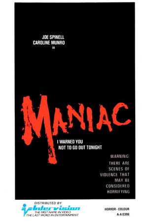 Maniac's poster